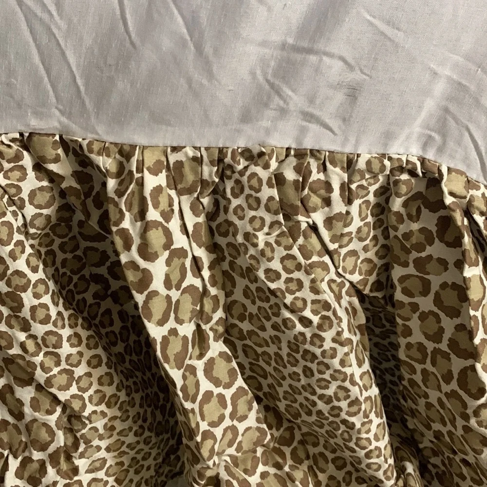Noble Excellence Animal Print Twin Bedskirt